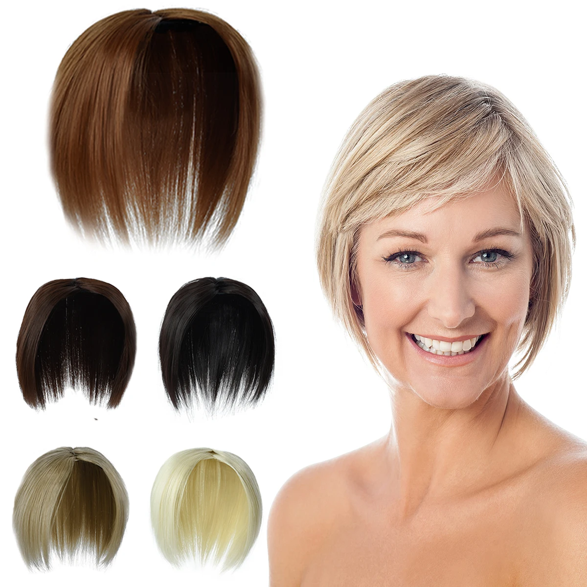 3 inches in Diameter Closures Clip On Synthetic Hair Womens Topper, Toupee Hair Piece For Women, Thinning Hair Loss Treatment, Natural color
3 inches in Diameter Closures Clip On Synthetic Hair Womens Topper, Toupee Hair Piece For Women, Thinning Hair Loss Treatment, Natural color