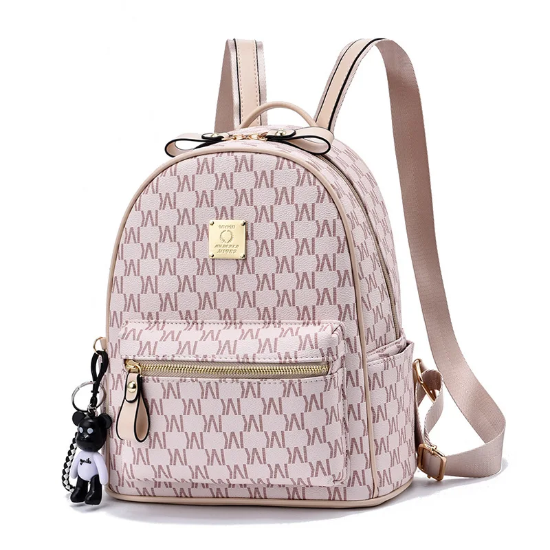 Wholesale Designer Handbags PU Leather Women Backpack Letter Print Backpack Girl's Shoulder Travel School Backpack, Coffee,white,black
Wholesale Designer Handbags PU Leather Women Backpack Letter Print Backpack Girl's Shoulder Travel School Backpack, Coffee,white,black