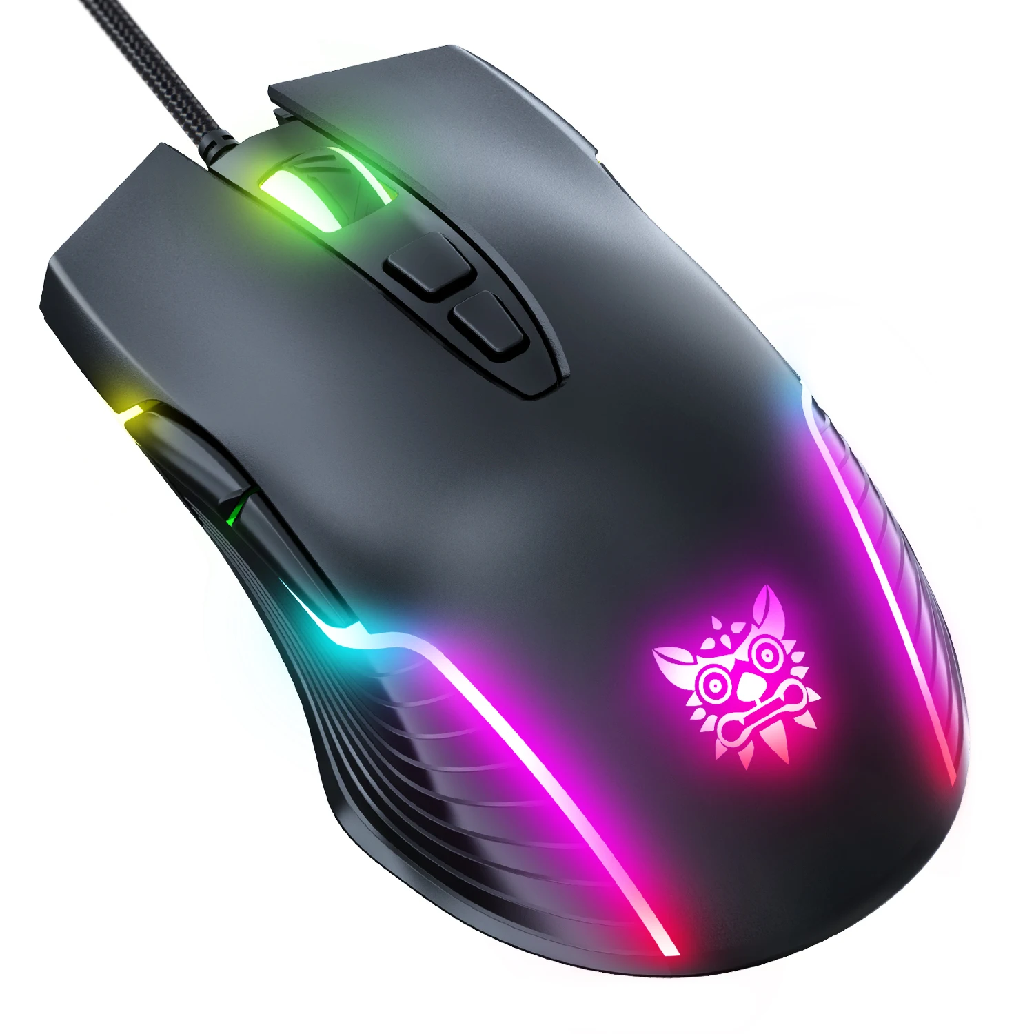 Onikuma CW905 6200DPI RGB Led Lights Wired Gaming Mouse For Pc Laptop and Mac Computers
Onikuma CW905 6200DPI RGB Led Lights Wired Gaming Mouse For Pc Laptop and Mac Computers