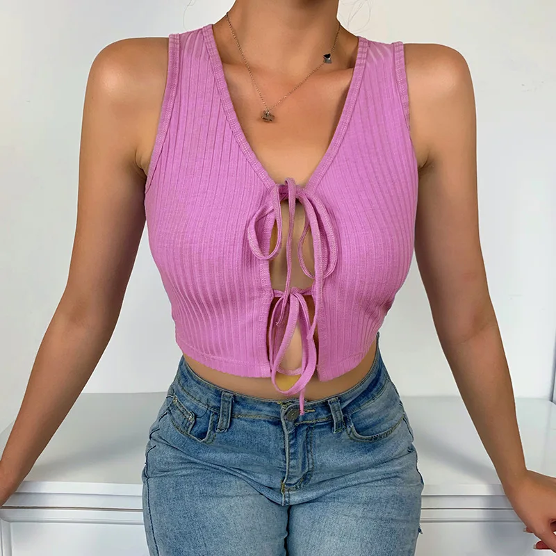 B50433A Wholesale summer new women sexy sleeveless bandage slim shirt, Purple/pink/black
B50433A Wholesale summer new women sexy sleeveless bandage slim shirt, Purple/pink/black