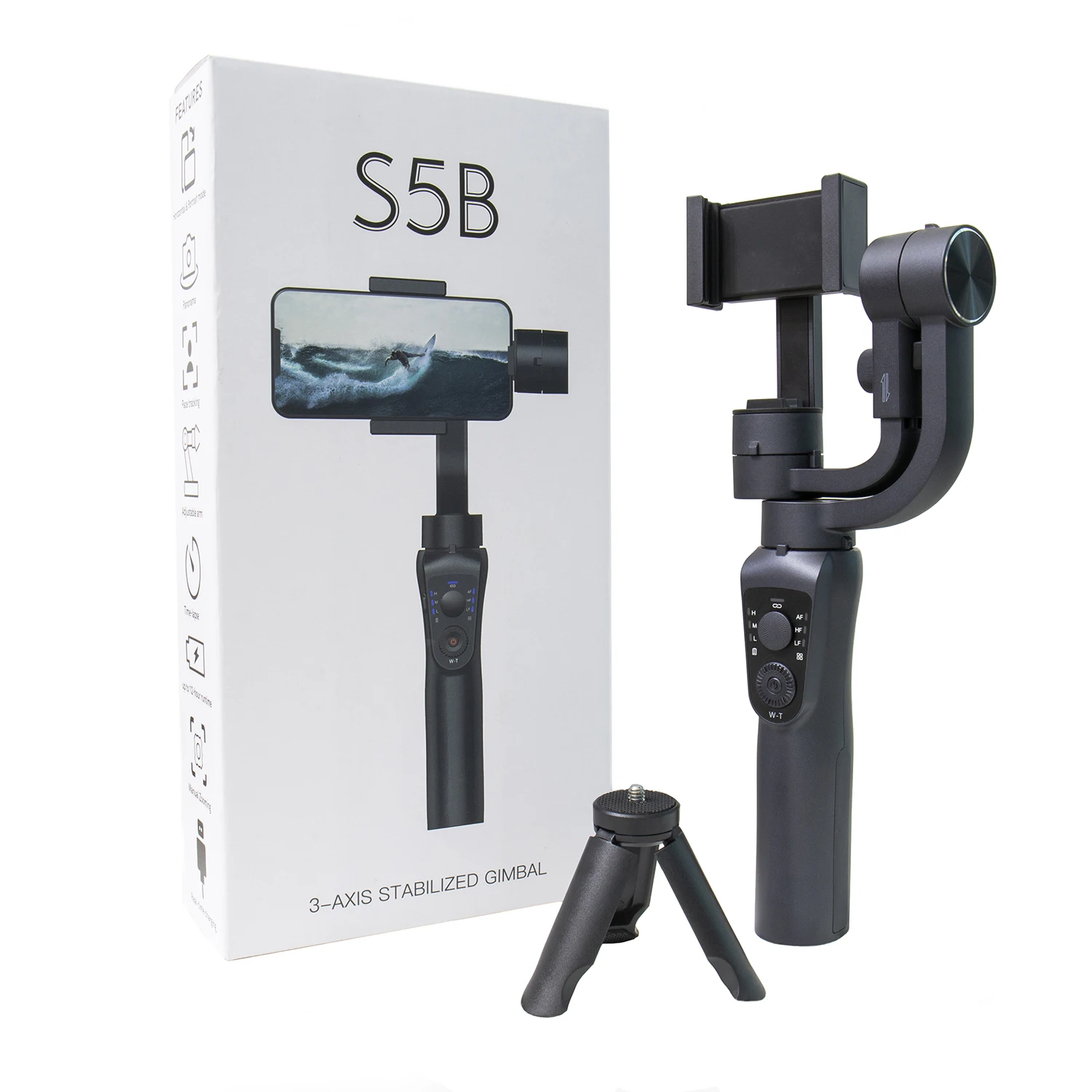 3-Axis Gimbal Stabilizer for SmartphoneLightweight Foldable Gimbal with Auto Inception Time-Lapse Handheld Gimbal
3-Axis Gimbal Stabilizer for SmartphoneLightweight Foldable Gimbal with Auto Inception Time-Lapse Handheld Gimbal