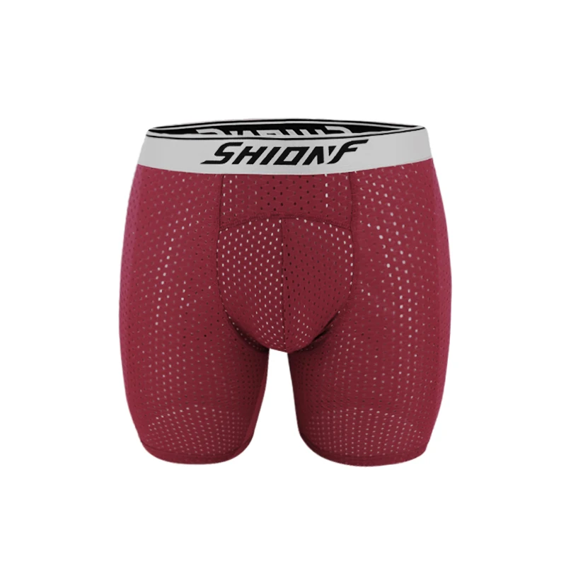 

Men's Underwear Ultra Soft Cotton-Modal Blend Stripe Boxer Briefs with Fly