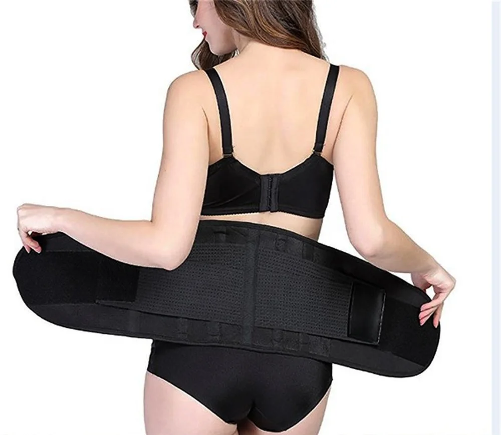 Compression Adjustable Women Fitness Back Support Belt Tummy Control Neoprene Sweat Belt Waist Trimmer, Black
Compression Adjustable Women Fitness Back Support Belt Tummy Control Neoprene Sweat Belt Waist Trimmer, Black