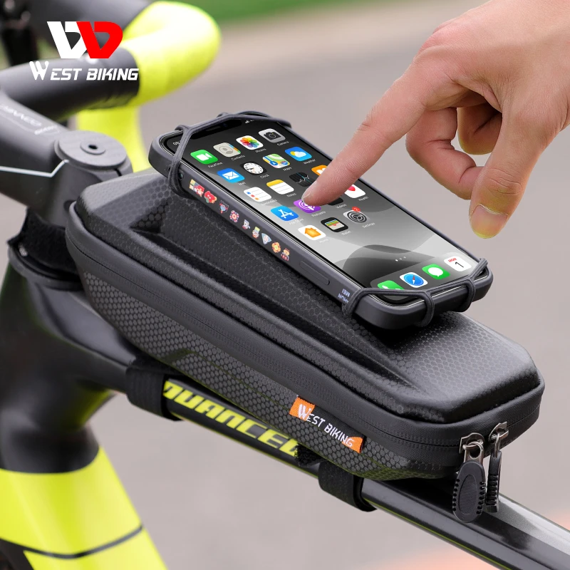 WEST BIKING Bicycle High Quality Top Front Tube Frame Bag Waterproof Colorful Phone Sport Storage Touch Screen Road Bike Bag, Black,green,grey,orange,army green
WEST BIKING Bicycle High Quality Top Front Tube Frame Bag Waterproof Colorful Phone Sport Storage Touch Screen Road Bike Bag, Black,green,grey,orange,army green