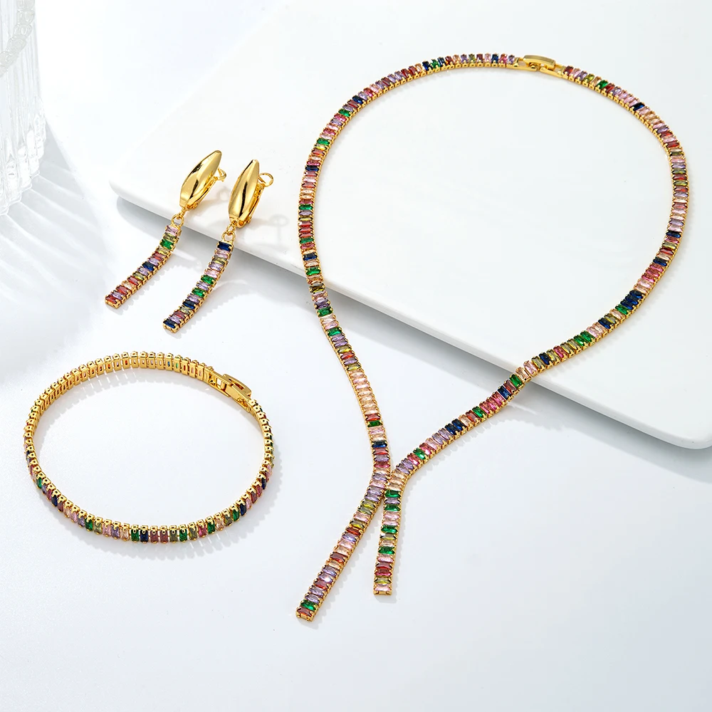Jewelry Set Chain Necklace Jewelry 2021 Iced Out Real Gold Tennis Chain Diamond Cristal Necklace Women Diamond Tennis Chain, Gold plated
Jewelry Set Chain Necklace Jewelry 2021 Iced Out Real Gold Tennis Chain Diamond Cristal Necklace Women Diamond Tennis Chain, Gold plated