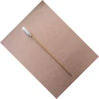 Wood Free Open-Cell Cleanroom Lint Free Cleaning Foam Oral Swab with Wooden Stick