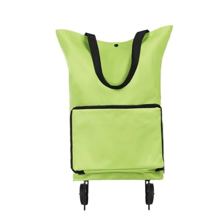 2019 Fashion Folding Trolley Shopping Bag With Wheels Reusable Storage Totes Large Handle Bags, Green
2019 Fashion Folding Trolley Shopping Bag With Wheels Reusable Storage Totes Large Handle Bags, Green