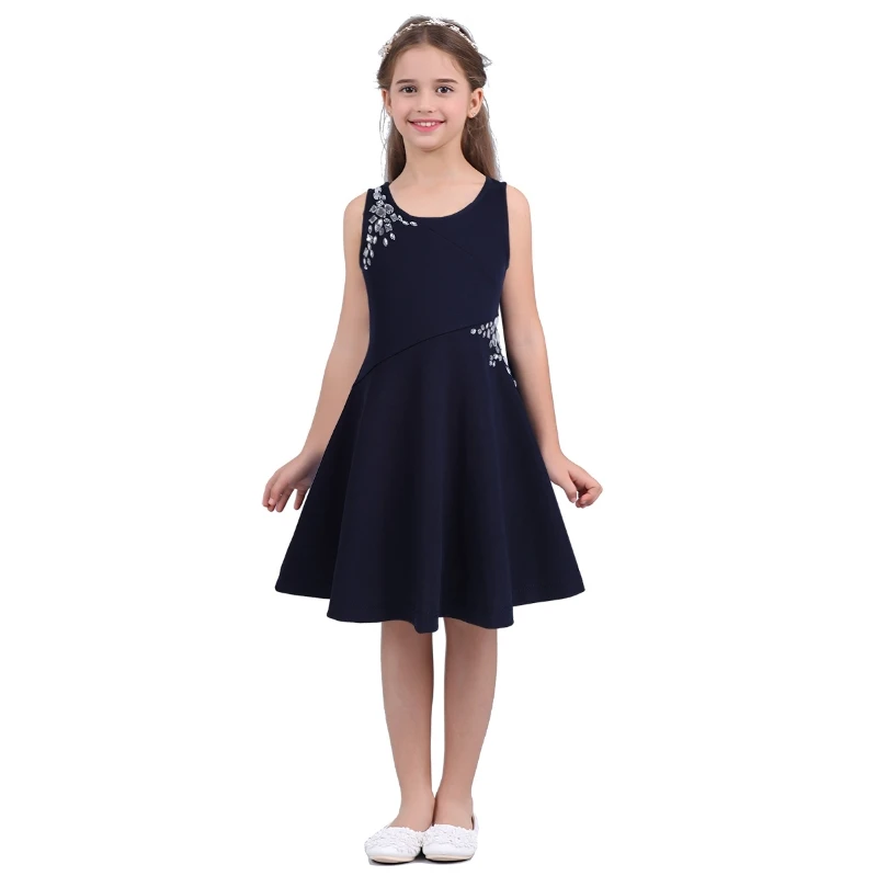 Luxury Kids Ball Gown Rhinestones Embellished Sleeveless Birthday Graduation Prom Girls Summer Dress
Luxury Kids Ball Gown Rhinestones Embellished Sleeveless Birthday Graduation Prom Girls Summer Dress