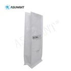 package food grade black matt surface bag with valve foil ziplock coffee pouch
