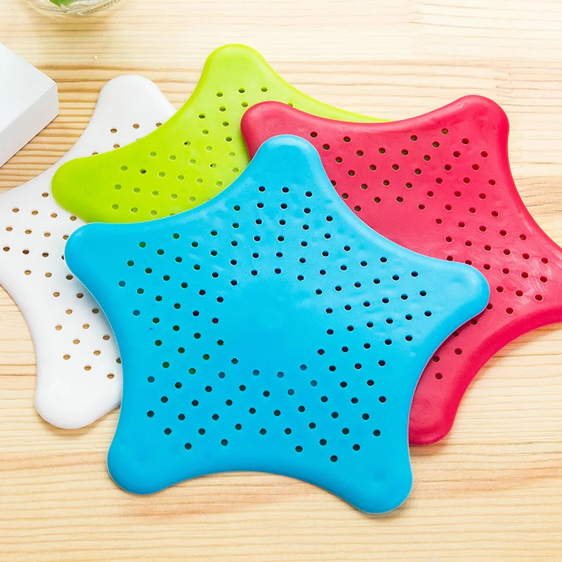 Sewer Filter Net Starfish Silica Gel Floor Drain Pentastar Sink Anti Clogging Floor Drain, As show
Sewer Filter Net Starfish Silica Gel Floor Drain Pentastar Sink Anti Clogging Floor Drain, As show