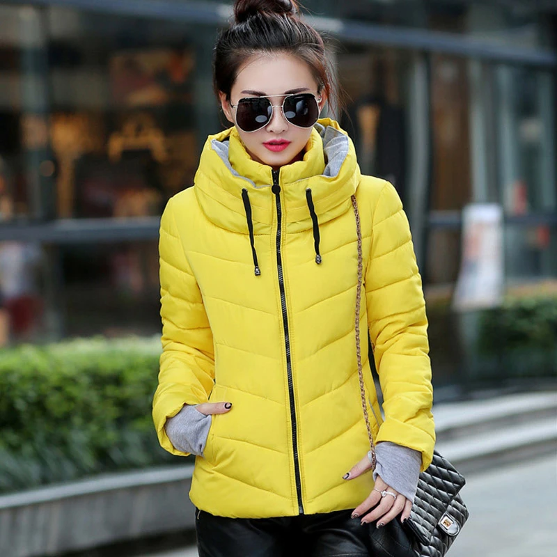 Winter Jacket women Plus Size Womens Parkas Thicken Outerwear solid hooded Coats Short Female Slim Cotton padded basic tops
Winter Jacket women Plus Size Womens Parkas Thicken Outerwear solid hooded Coats Short Female Slim Cotton padded basic tops