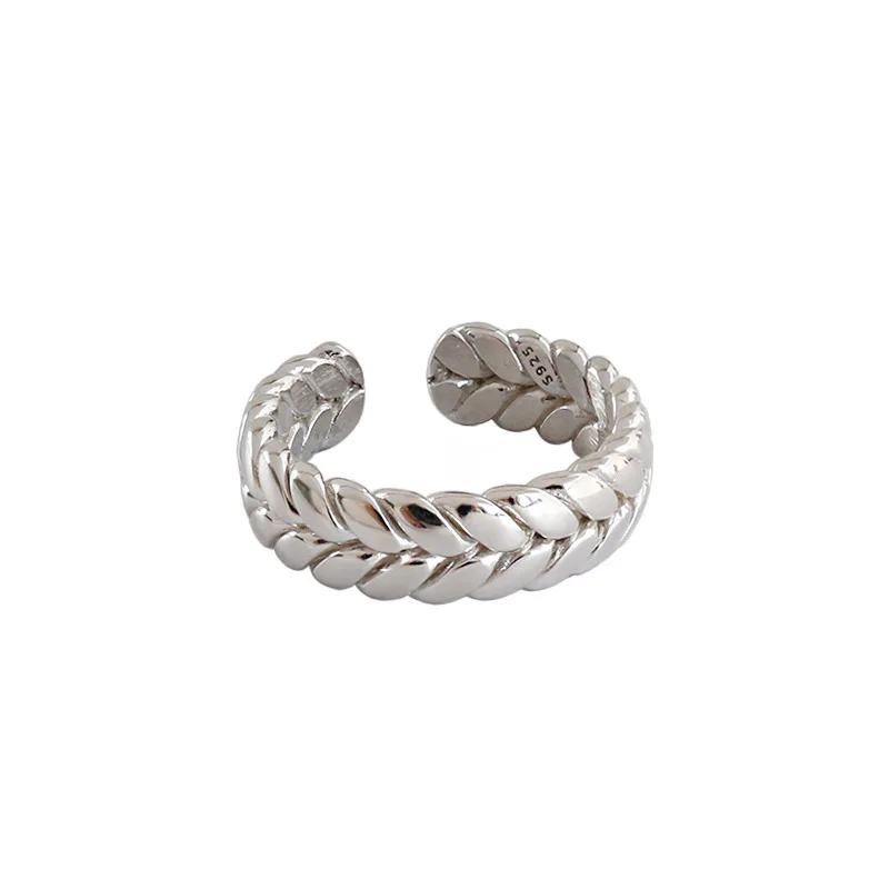 Dylam Open Rings Minimalist Ring Women 925 Sterling Silver Split Finger Vintage Unisex Flash Twist Ring
Dylam Open Rings Minimalist Ring Women 925 Sterling Silver Split Finger Vintage Unisex Flash Twist Ring