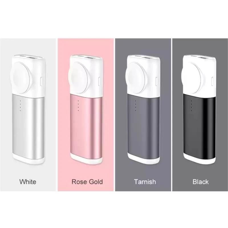 Fashion Portable Mini Power Bank for Apple Watch Wireless Charger for Iphone Watch Power Bank 5200mAh - ANKUX.COM