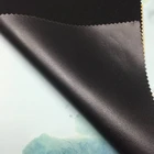 100% Polyester Matting Gabardine Black Coated Fabric For Down Jacket