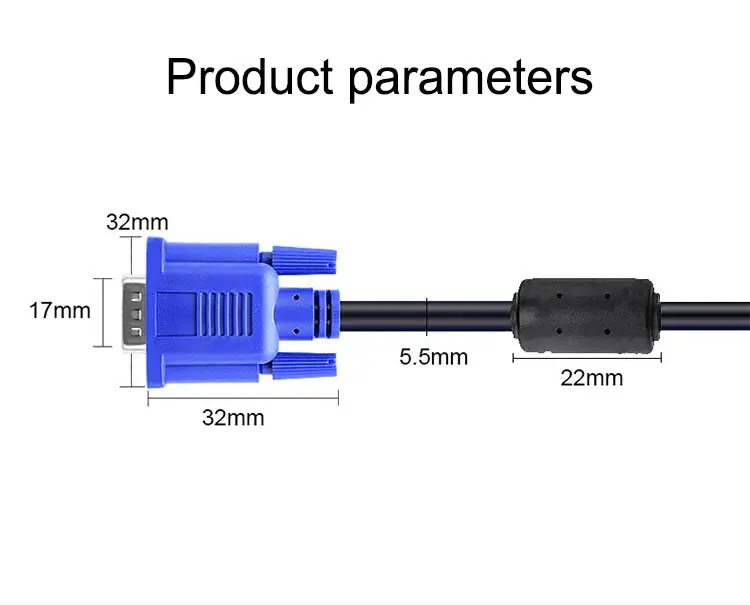 SIPU High speed male to female 20m vga cable - ANKUX.COM
