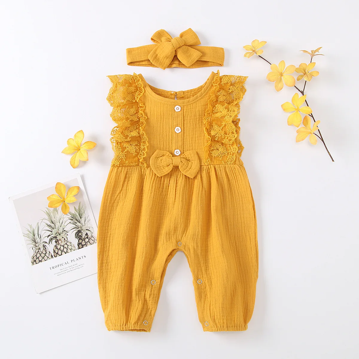 Summer Baby 100% Cotton Infant Jumpsuit Newborn Girls Romper set Short ' Baby Girls' Rompers, Picture shows
Summer Baby 100% Cotton Infant Jumpsuit Newborn Girls Romper set Short ' Baby Girls' Rompers, Picture shows