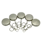 Fancy Stainless Steel Outdoor Portable Pocket Cigar Ashtray Logo for Car