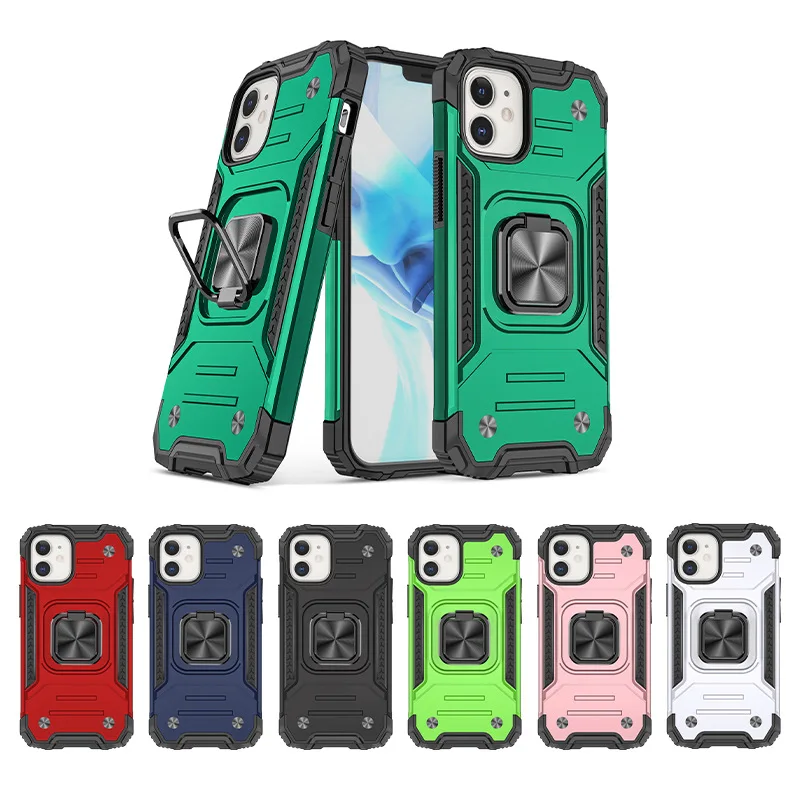 Fashion Hybrid Armor Multifunction Protective Phone Back Cover with Finger Ring Holder for iPhone 11 12 13 pro max x xr xs max
Fashion Hybrid Armor Multifunction Protective Phone Back Cover with Finger Ring Holder for iPhone 11 12 13 pro max x xr xs max
