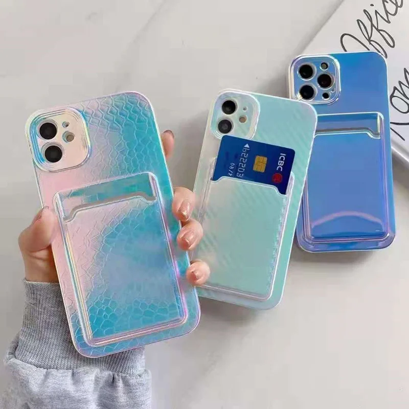 Laser Color Changing Phone Case For iPhone 12 13 Pro Max Luxury Phone Case Card Holder For iPhone 12 11 Pro XS Max Colorful Case
Laser Color Changing Phone Case For iPhone 12 13 Pro Max Luxury Phone Case Card Holder For iPhone 12 11 Pro XS Max Colorful Case