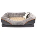 Stocked Dog Bed Dogs Custom Size Soft Orthopedic Dog Bed Luxury Pet Dogs Cat Bed