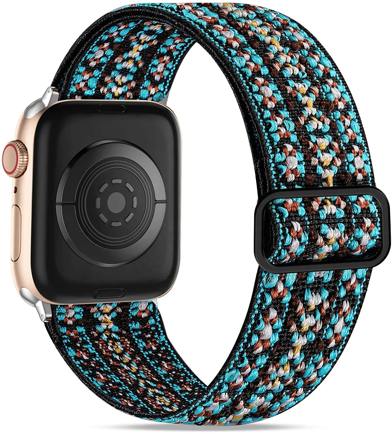 Elastic Apple Watch Bracelet 44mm 40mm Adjustable Nylon Eelastic Loop for iWatch Series 6 5 4 3 2 1
Elastic Apple Watch Bracelet 44mm 40mm Adjustable Nylon Eelastic Loop for iWatch Series 6 5 4 3 2 1