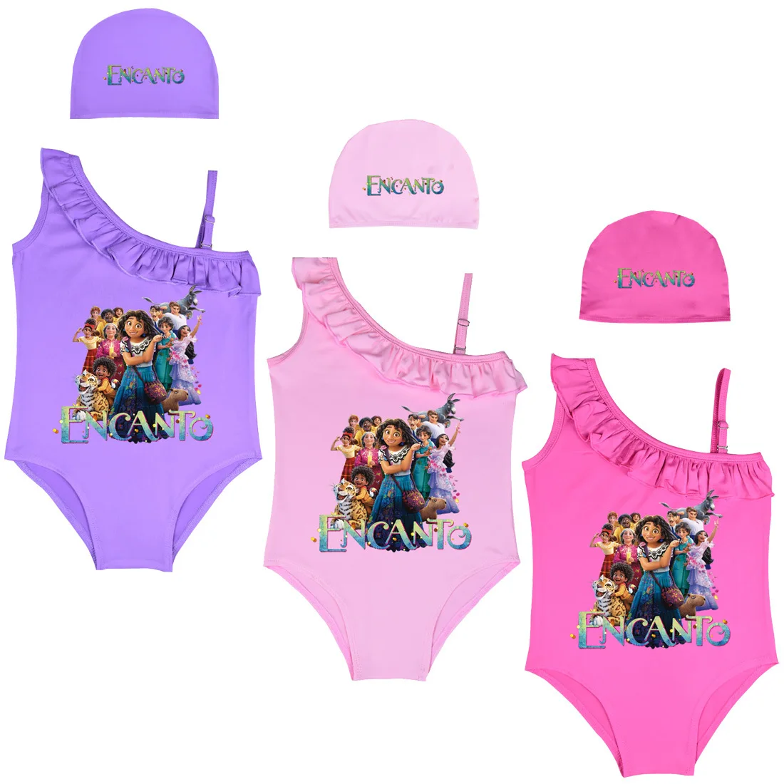 2022 Bikini For Baby Girl Swimsuit Summer Isabella Mirabel Kid Sling Print Cartoon Bathing Child Ruffle Swimwear One Piece, Photo
2022 Bikini For Baby Girl Swimsuit Summer Isabella Mirabel Kid Sling Print Cartoon Bathing Child Ruffle Swimwear One Piece, Photo