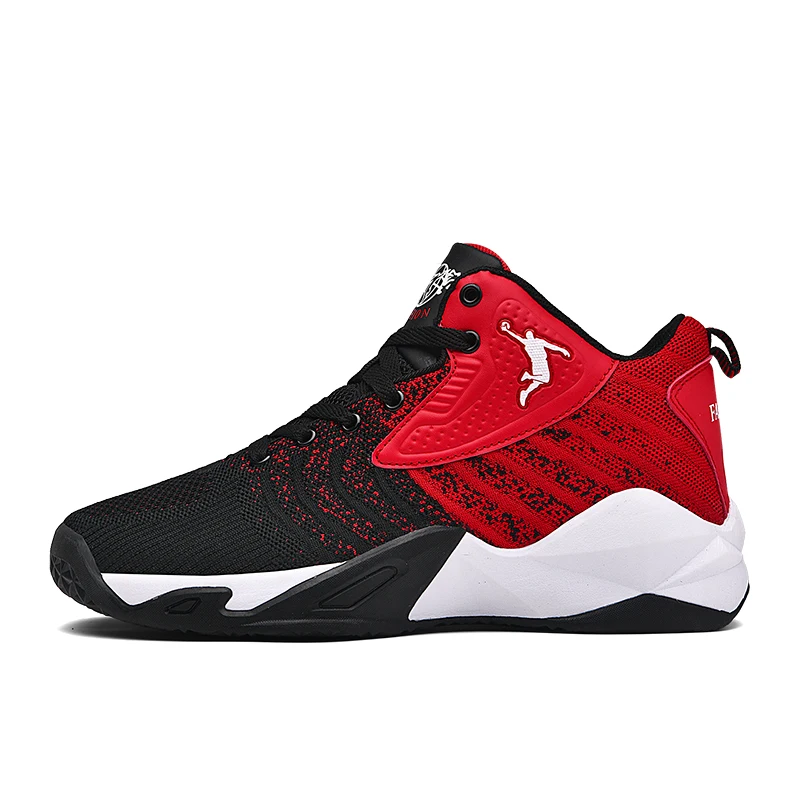 High quality high top wear resistant shock absorption sports running youth basketball shoes
High quality high top wear resistant shock absorption sports running youth basketball shoes