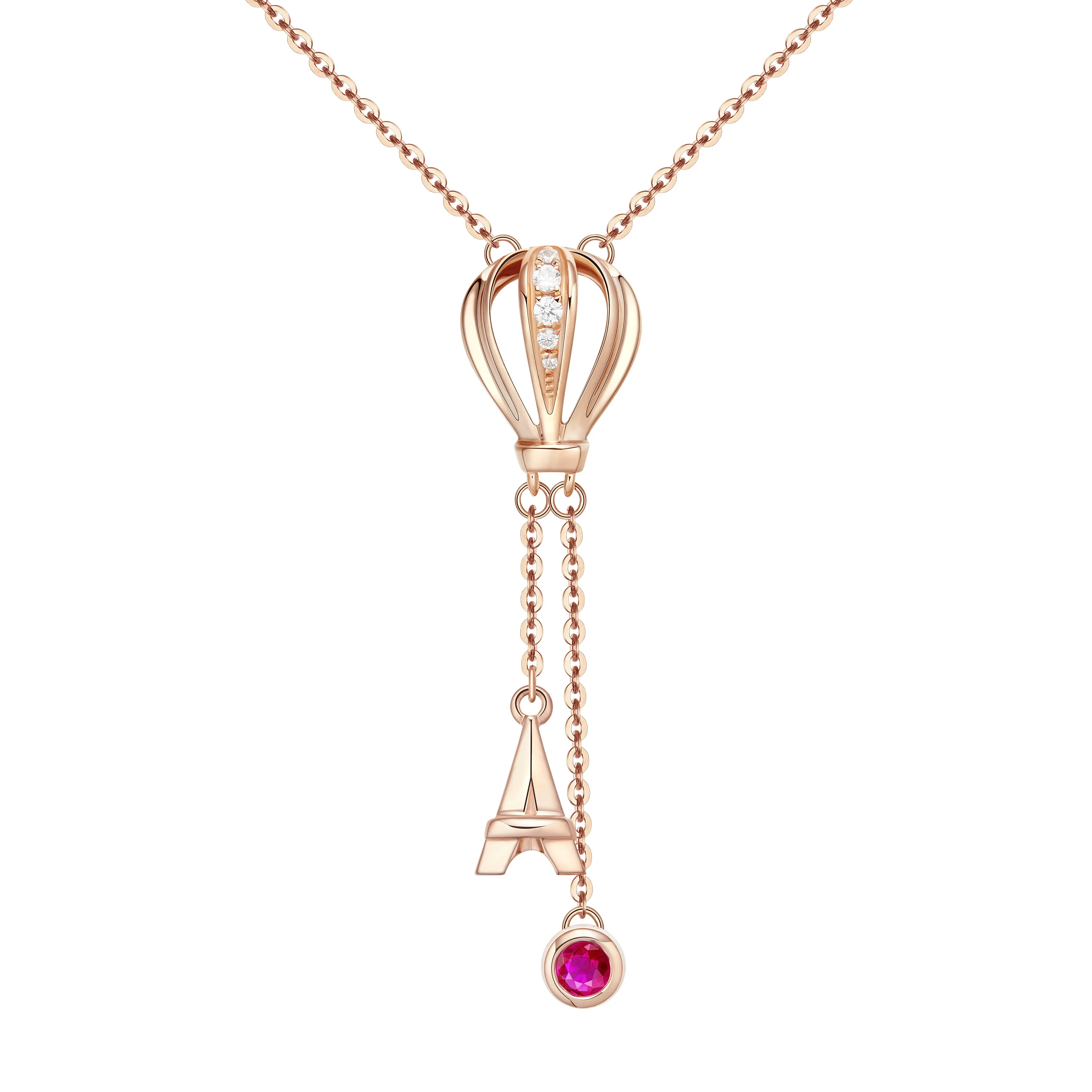 Jingzhanyi Jewelry Factory Wholesale 18K Rose Gold Jewellery Diamond Necklace Charms Fashion Necklace
Jingzhanyi Jewelry Factory Wholesale 18K Rose Gold Jewellery Diamond Necklace Charms Fashion Necklace