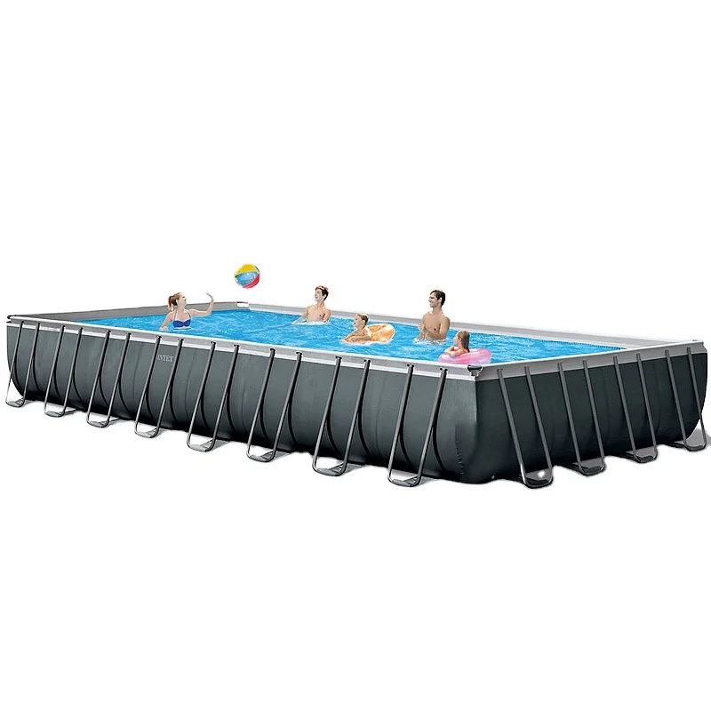 INTEX cheap rectangle outdoor camping family ocean swimming pool set outdoor ground adult swimming pool, Gray
INTEX cheap rectangle outdoor camping family ocean swimming pool set outdoor ground adult swimming pool, Gray