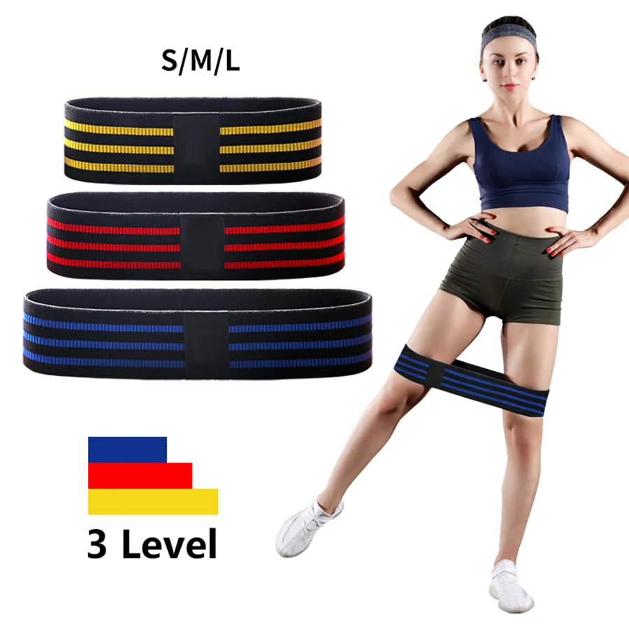 3 Pack Workout Fitness Resistance Exercise Hip Band Elastic Fabric Resistance Booty Band
3 Pack Workout Fitness Resistance Exercise Hip Band Elastic Fabric Resistance Booty Band