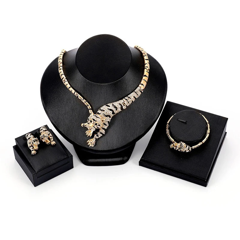 Jachon Hot Sale Fashion Tiger Necklace Earrings Jewelry Set African Fashion Jewelry Sets Jewelry Necklace
Jachon Hot Sale Fashion Tiger Necklace Earrings Jewelry Set African Fashion Jewelry Sets Jewelry Necklace