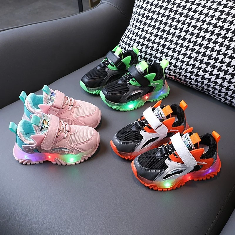 Supermax Size21-30 Baby Casual Shoes With LED lights Children Breathable Luminous Sneakers For Kids Boys Girls Led Toddler Shoes
Supermax Size21-30 Baby Casual Shoes With LED lights Children Breathable Luminous Sneakers For Kids Boys Girls Led Toddler Shoes