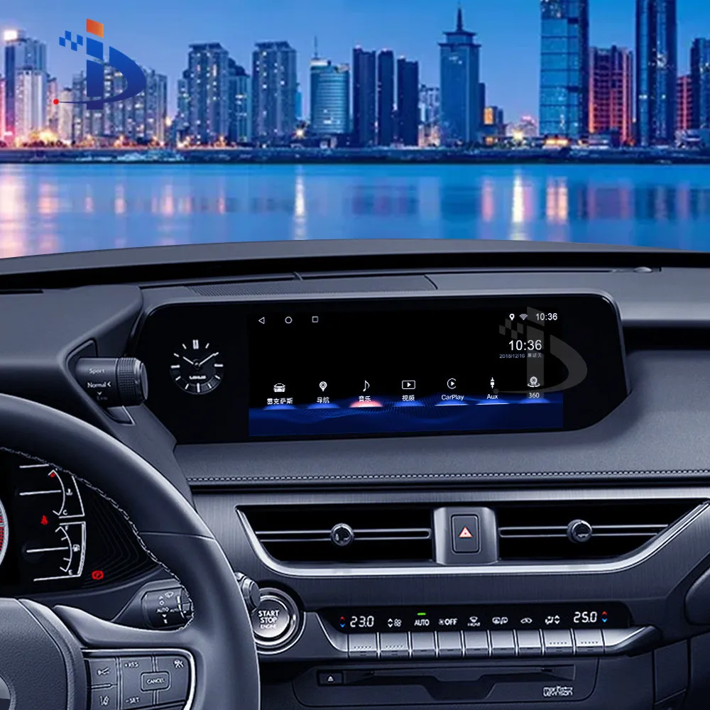 

Android Car GPS Navigation for Lexus UX 2019 CAR Radio Multimedia DVD Player Headunit Auto Car Stereo Carplay WiFi BT