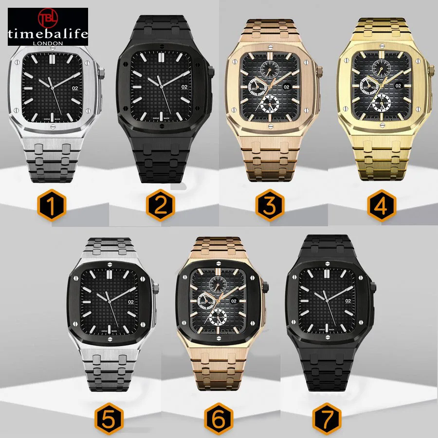 New product ideas 2021amazon top seller luxury stainless steel cover for apple watch case, 7 colors
New product ideas 2021amazon top seller luxury stainless steel cover for apple watch case, 7 colors