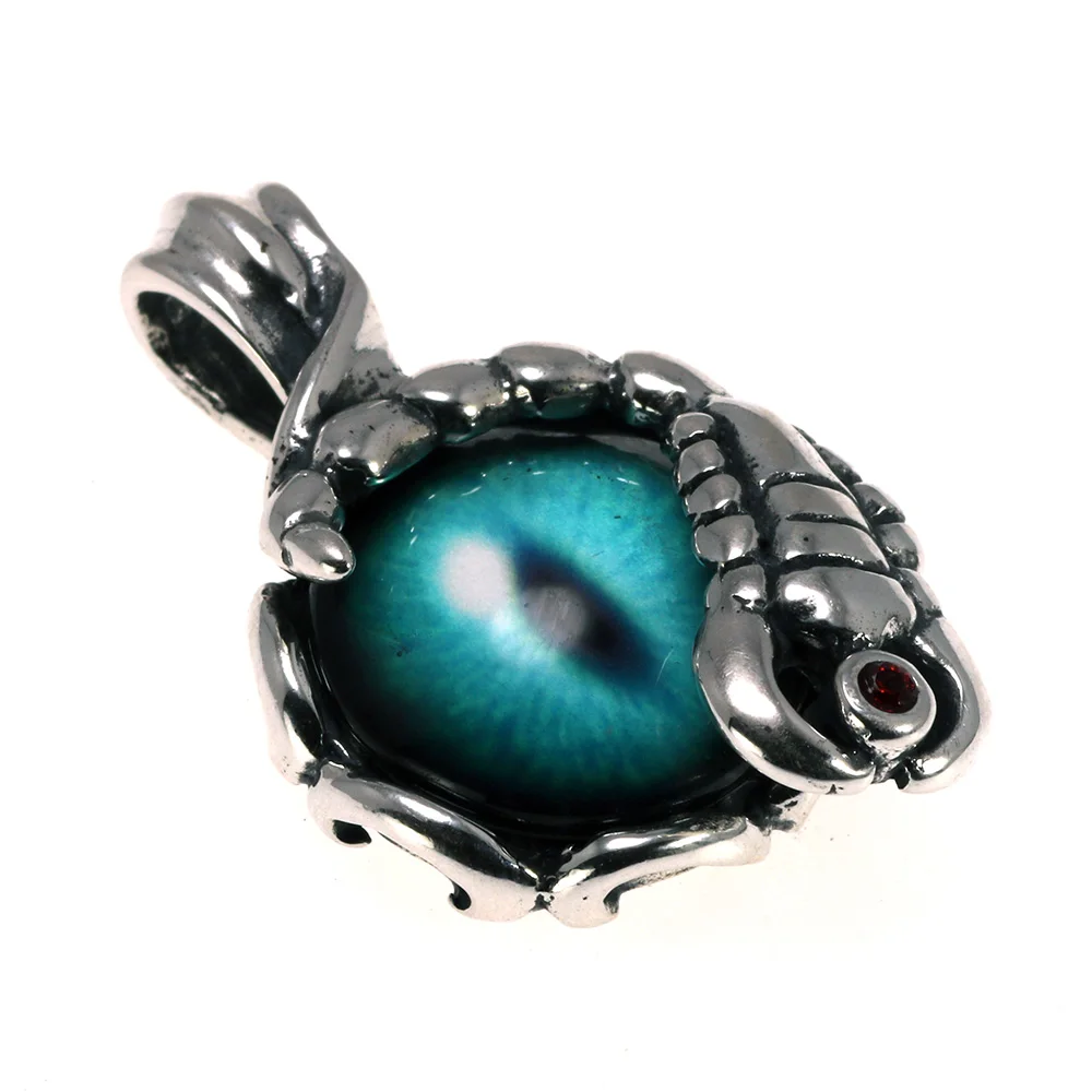 Sterling Silver 925 Eyes Pendant for Men Vintage Punk Rock Style Animal Shape Scorpion Pendant Holiday Gift Fine Jewelry
Sterling Silver 925 Eyes Pendant for Men Vintage Punk Rock Style Animal Shape Scorpion Pendant Holiday Gift Fine Jewelry