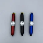MINI spinning stylus led light custom logo ball point pen