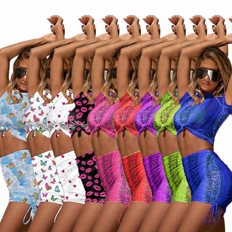 RUIYI Women summer 2 piece set women Beach breathable sexy short Dress, Same as picture
RUIYI Women summer 2 piece set women Beach breathable sexy short Dress, Same as picture