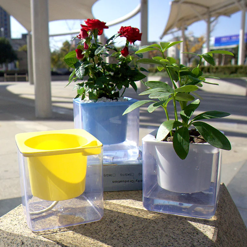 Automatic Self Watering Flower Plants Pot Floor Irrigation planter Garden Indoor Home Decoration Gardening Flower Pots
Automatic Self Watering Flower Plants Pot Floor Irrigation planter Garden Indoor Home Decoration Gardening Flower Pots