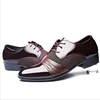 Boutique Top Quality Casual Men Dress Shoes Microfiber Leather Formal shoes