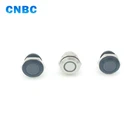 12mm mini short type momentary black shell led 12v red metal push button switch with terminal pins