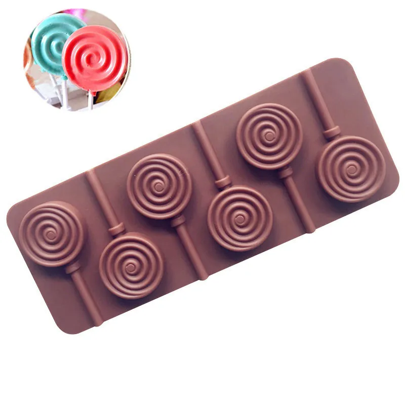 Creative 6 Cell Round DIY Donuts Lollipop Jelly Chocolate Cake Silicone Mold With Stick
Creative 6 Cell Round DIY Donuts Lollipop Jelly Chocolate Cake Silicone Mold With Stick
