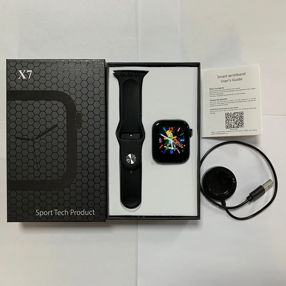 ip68 waterproof heart rate x serise Wristband phone Call Heart Rate Relojes Sport bluetooth Smart Watch X7, White pink black
ip68 waterproof heart rate x serise Wristband phone Call Heart Rate Relojes Sport bluetooth Smart Watch X7, White pink black