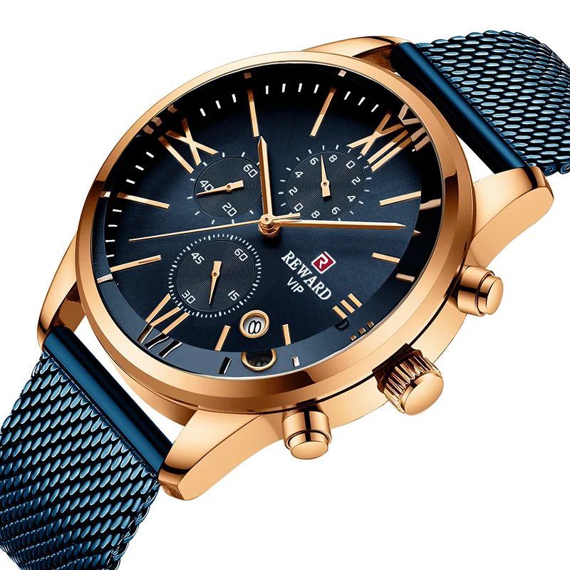 REWARD watches men wrist brand waterproof Stainless Steel band Luxury Sport Watch Chronograph Military Wristwatch for Male
REWARD watches men wrist brand waterproof Stainless Steel band Luxury Sport Watch Chronograph Military Wristwatch for Male