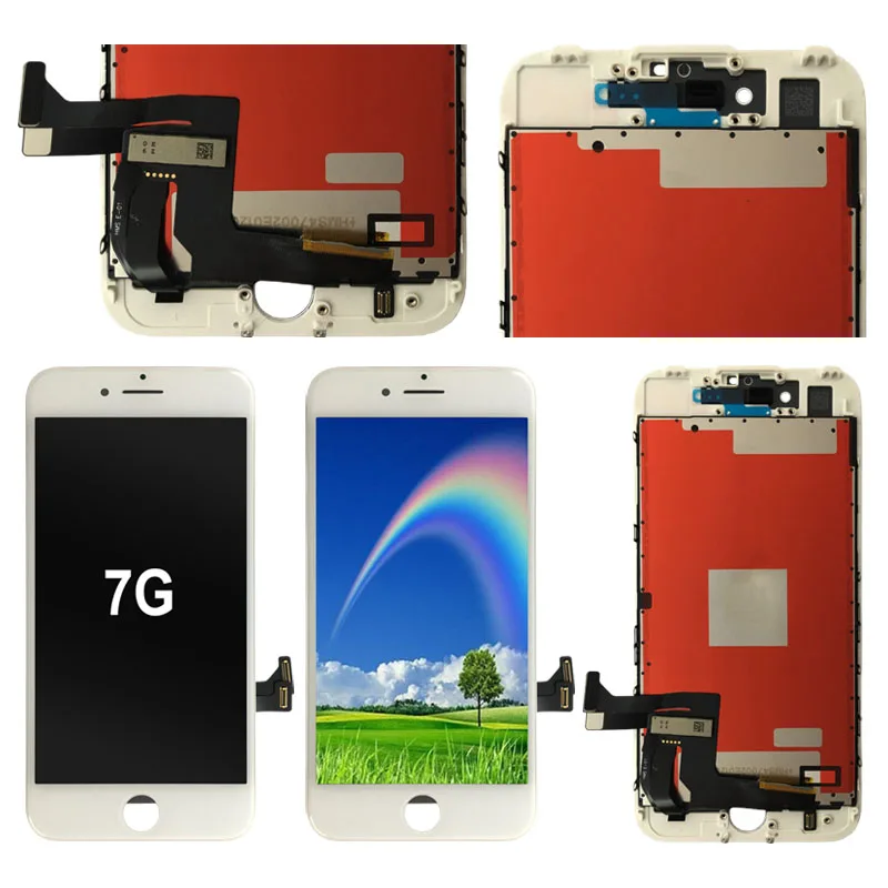 replacement original touch display oled lcd screens for iphone 7 mobile phone lcds, Black/white
replacement original touch display oled lcd screens for iphone 7 mobile phone lcds, Black/white