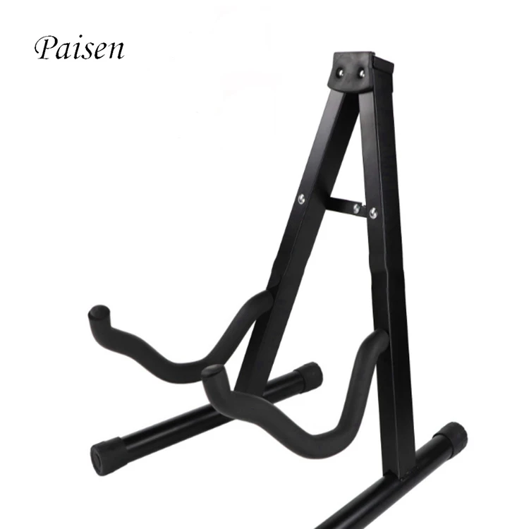 Paisen folding portable stainless steel accessories guitar stand rack hanger holder for electric acoustic guitar, Black
Paisen folding portable stainless steel accessories guitar stand rack hanger holder for electric acoustic guitar, Black