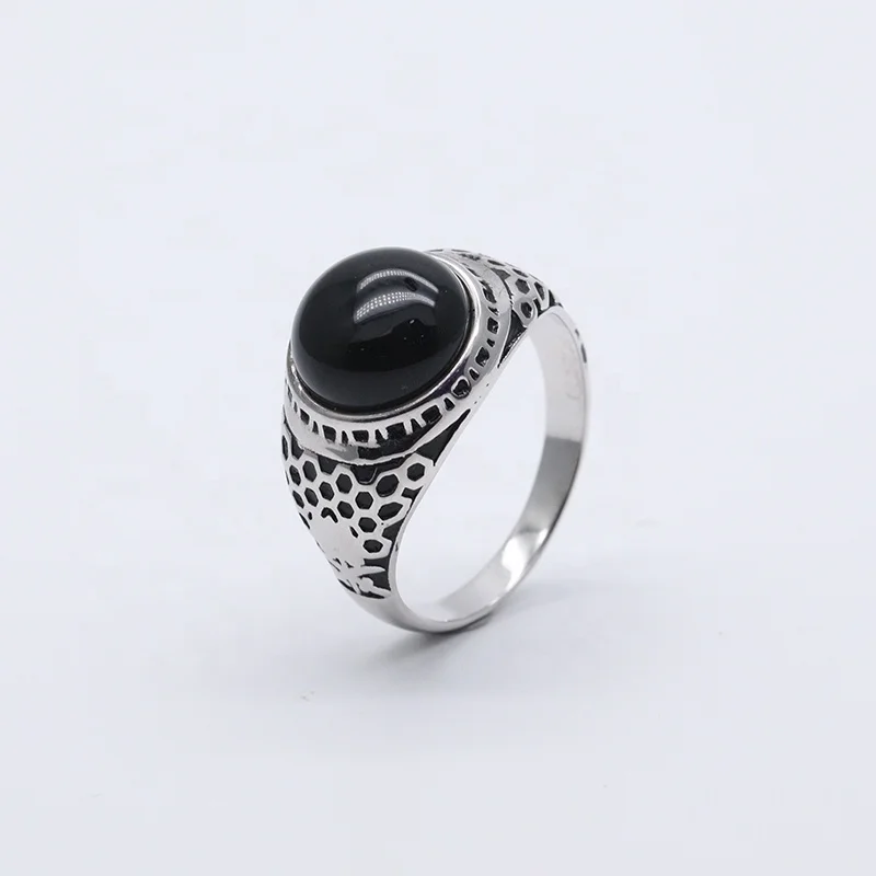 Silver Men's Ring with Highlight Natural Black Onyx Zircon Men's Turkey Wedding Ring Jewelry
Silver Men's Ring with Highlight Natural Black Onyx Zircon Men's Turkey Wedding Ring Jewelry