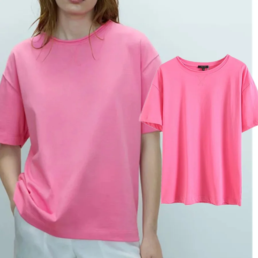 2021 Ms summer sport easy leisure shirt and fresh T-shirt manufacturer direct selling
2021 Ms summer sport easy leisure shirt and fresh T-shirt manufacturer direct selling