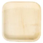 Bamboo Plates Disposable Square Biodegradable Eco-Friendly Sturdy Heavy Duty Alternative to Plastic Plates