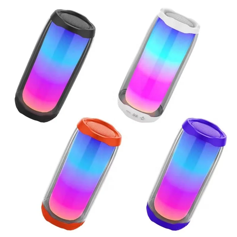 High power Pluse4 Portable waterproof gaming super Bass Speakers Column Wireless BT Speaker with color LED RGB light TF FM Radio
High power Pluse4 Portable waterproof gaming super Bass Speakers Column Wireless BT Speaker with color LED RGB light TF FM Radio