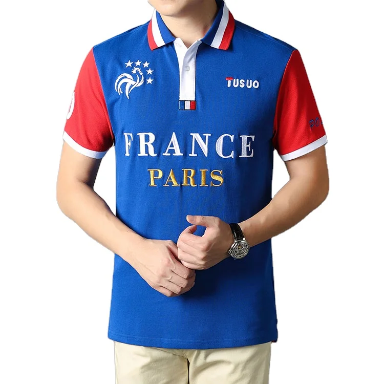 Wholesale Camisa Short Sleeved 100% Cotton Hit Color plus size Golf customize T-shirt Embroidered Sports Polo Shirts for Men
Wholesale Camisa Short Sleeved 100% Cotton Hit Color plus size Golf customize T-shirt Embroidered Sports Polo Shirts for Men